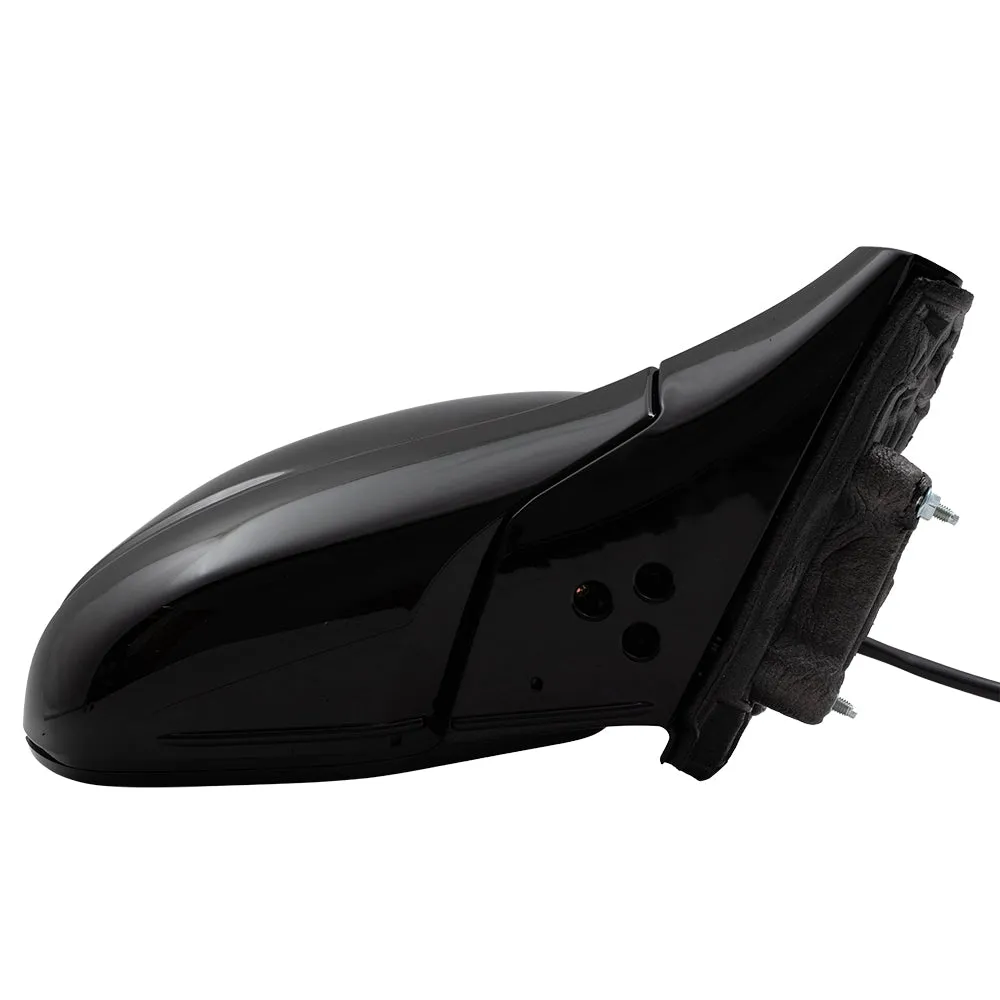 2017-2020 Honda Ridgeline Sport Power Door Mirror Assembly Paint To Match Black Manual Folding Without Heat-Signal-Memory-Auto Dimming-RH Side View Camera Set LH RH