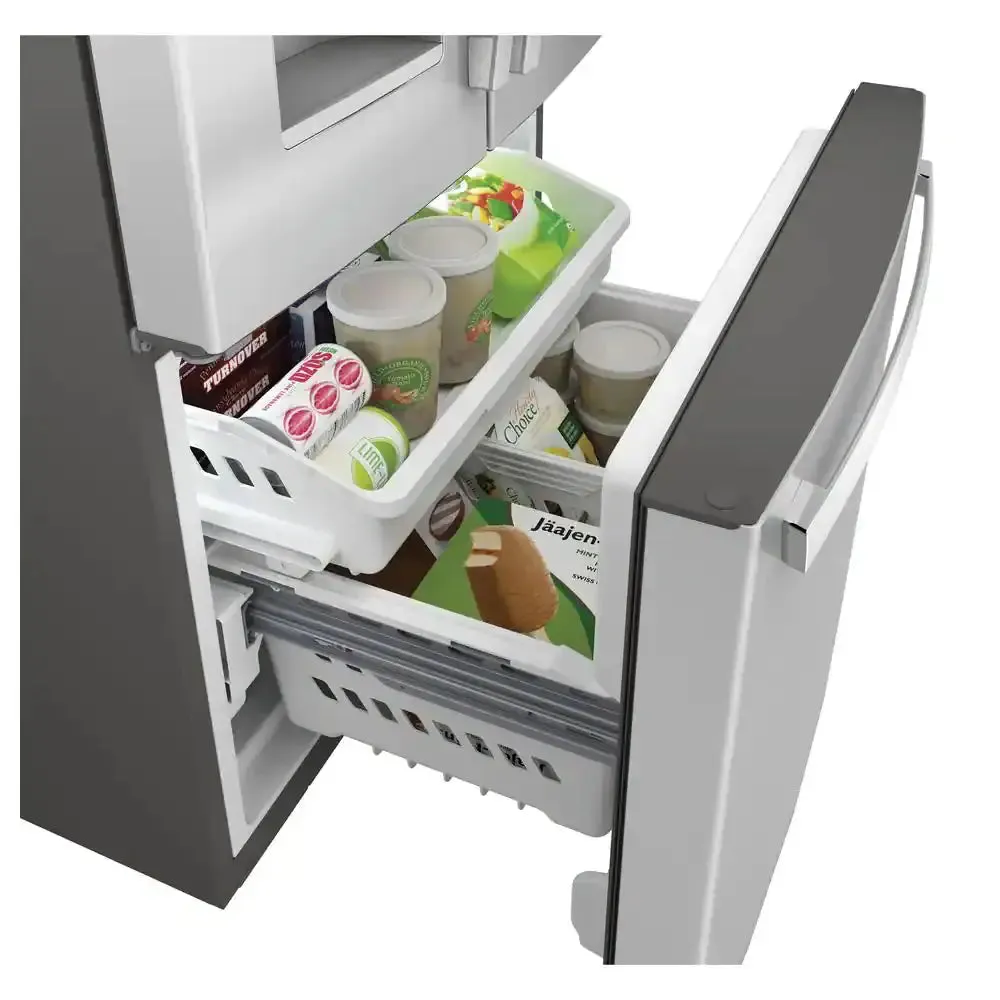 23.7 Cu. Ft. French Door Refrigerator in Fingerprint Resistant Stainless, Standard Depth ENERGY STAR