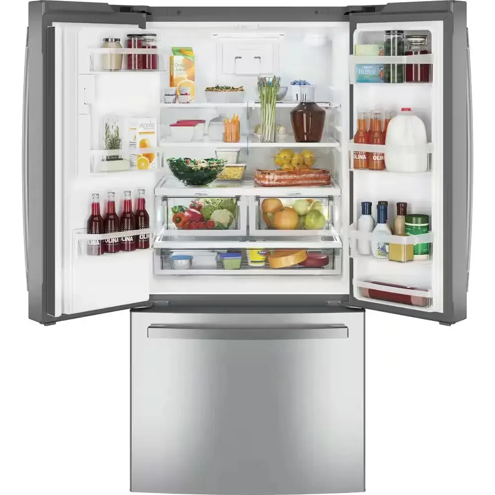 23.7 Cu. Ft. French Door Refrigerator in Fingerprint Resistant Stainless, Standard Depth ENERGY STAR
