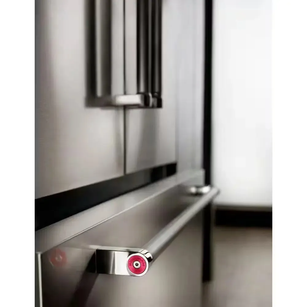 24.2 Cu. Ft. Built-In French Door Refrigerator in Stainless Steel, Platinum Interior