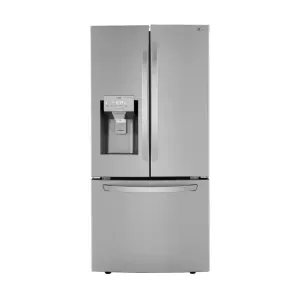 25 Cu. Ft. French Door Refrigerator W/ Ice and Water Dispenser and Smartdiagnosis in Printproof Stainless Steel