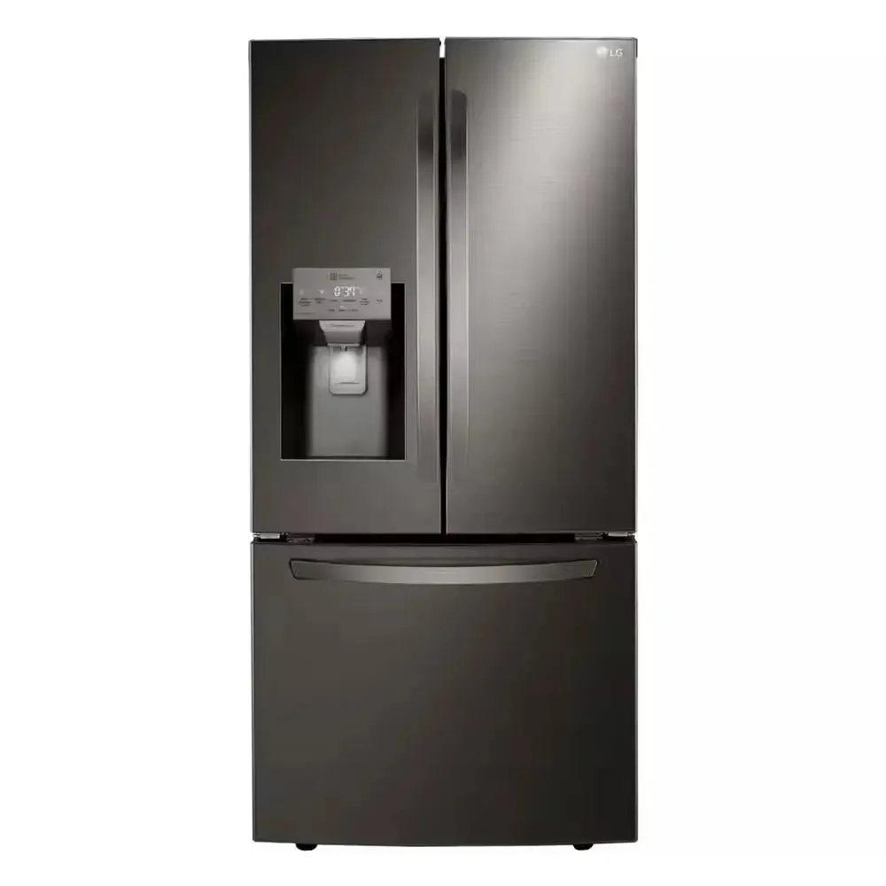 25 Cu. Ft. French Door Refrigerator W/ Ice and Water Dispenser and Smartdiagnosis in Printproof Stainless Steel