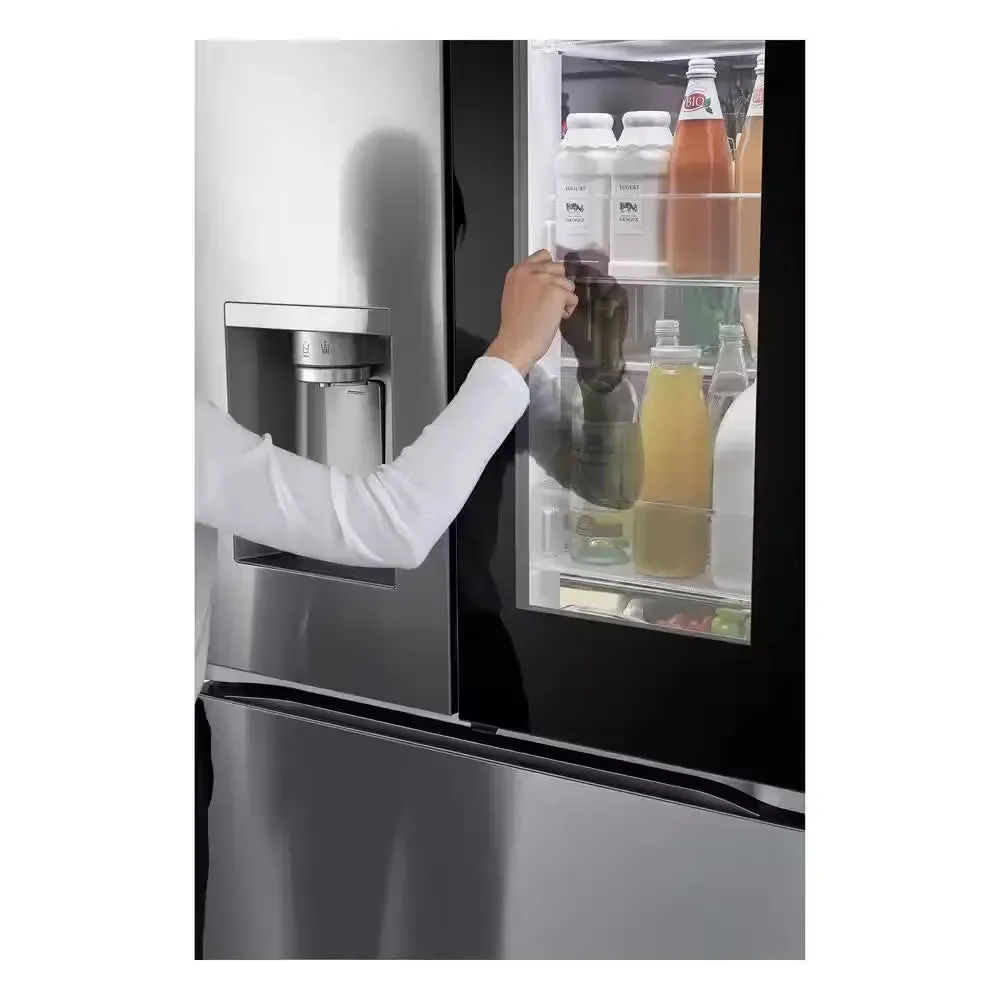 26 Cu.Ft. SMART Counter Depth MAX French Door Refrigerator with Door-In-Door Instaview in Printproof Stainless Steel