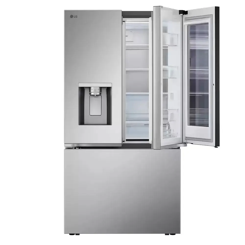 26 Cu.Ft. SMART Counter Depth MAX French Door Refrigerator with Door-In-Door Instaview in Printproof Stainless Steel