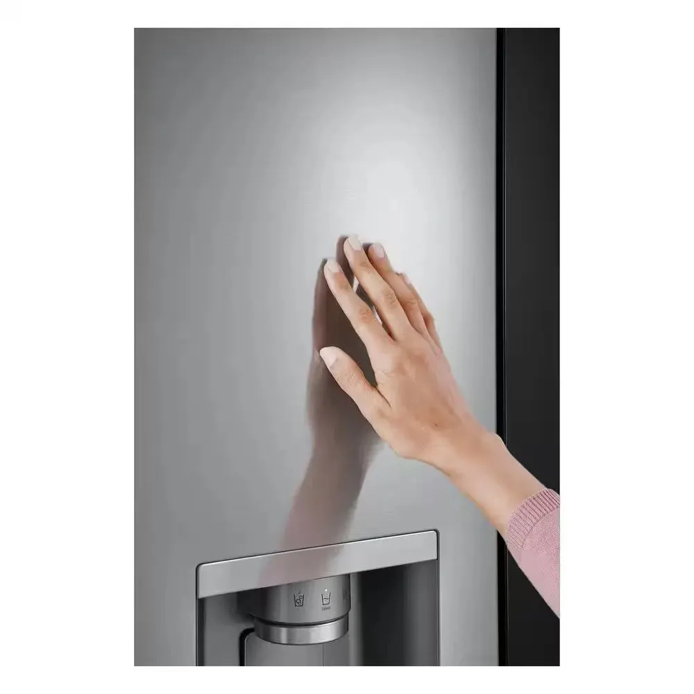 26 Cu.Ft. SMART Counter Depth MAX French Door Refrigerator with Door-In-Door Instaview in Printproof Stainless Steel