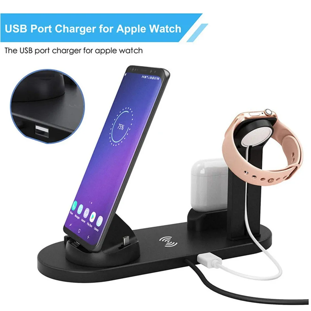 3-in-1 Fast Wireless Charger for iPhone & More