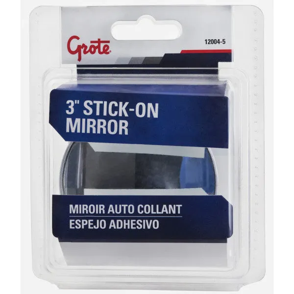 3'CONVEX STK-ON MIRROR