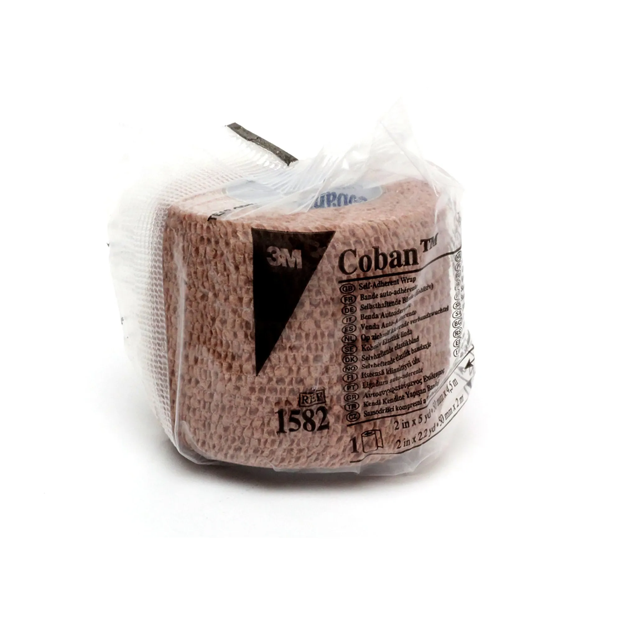 3M™ Coban™ Self-adherent Closure Cohesive Bandage, 2 Inch x 5 Yard, 1 Box of 36