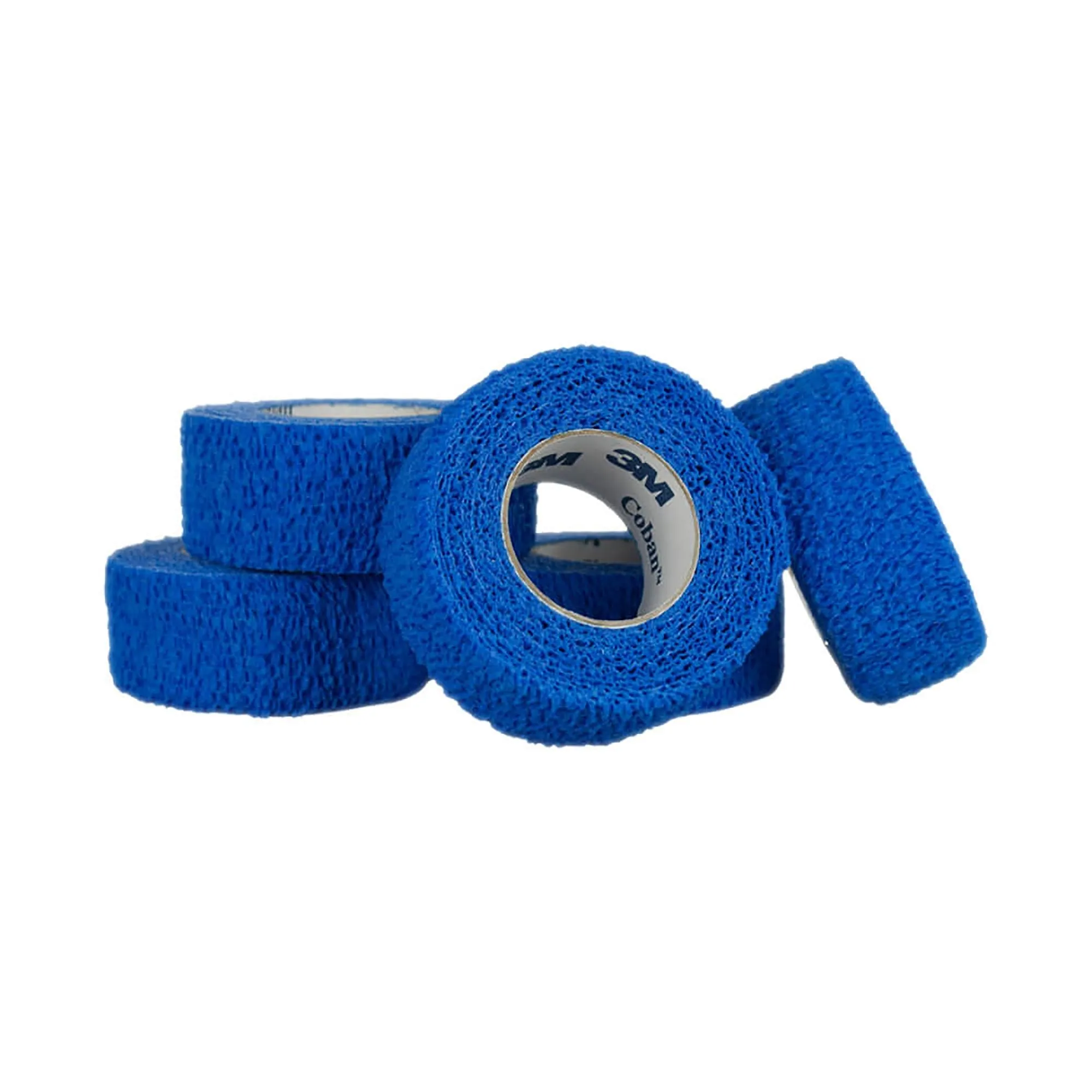 3M™ Coban™ Self-adherent Closure Cohesive Bandage, 2 Inch x 5 Yard, Blue, 1 Case of 36