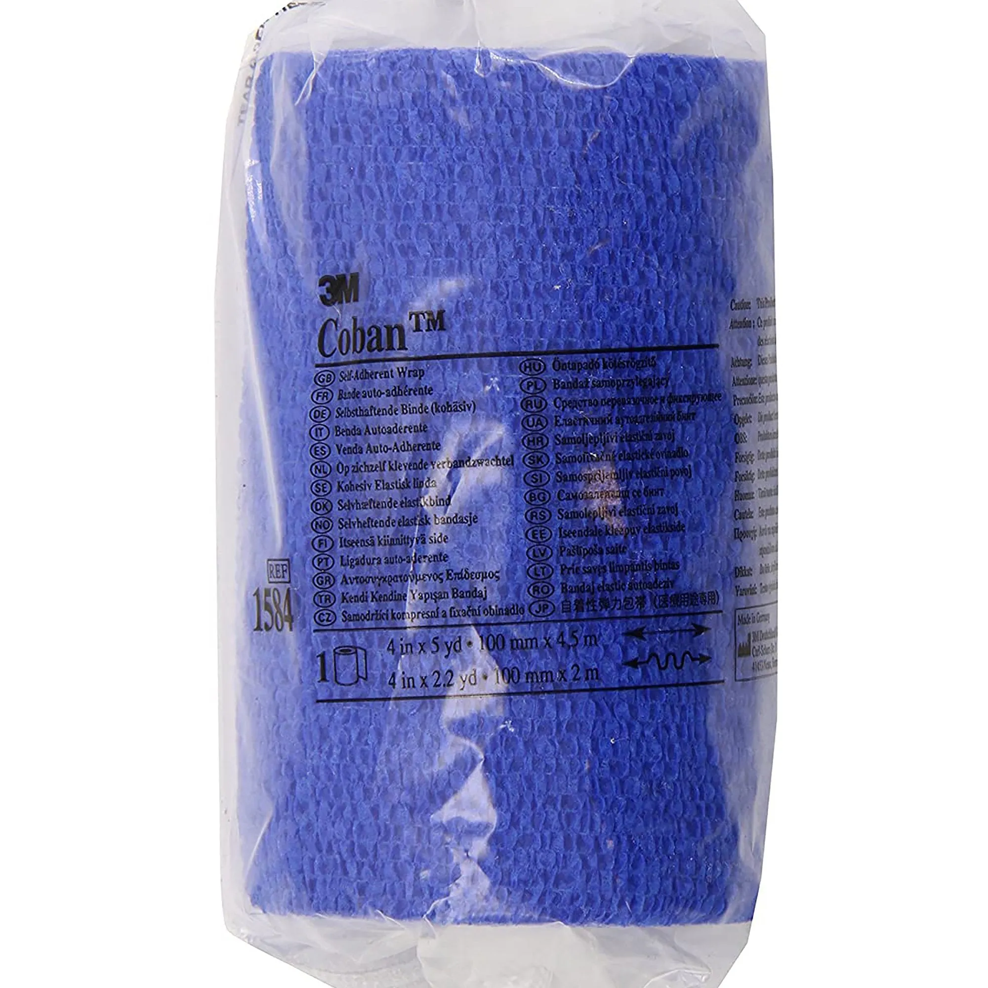 3M™ Coban™ Self-adherent Closure Cohesive Bandage, 4 Inch x 5 Yard, 1 Each