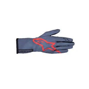 ALPINESTARS 3550625-9152-XL Gloves for Karting Tech-1 K Race V2, Asphalt / Red / Charcoal, Size XL