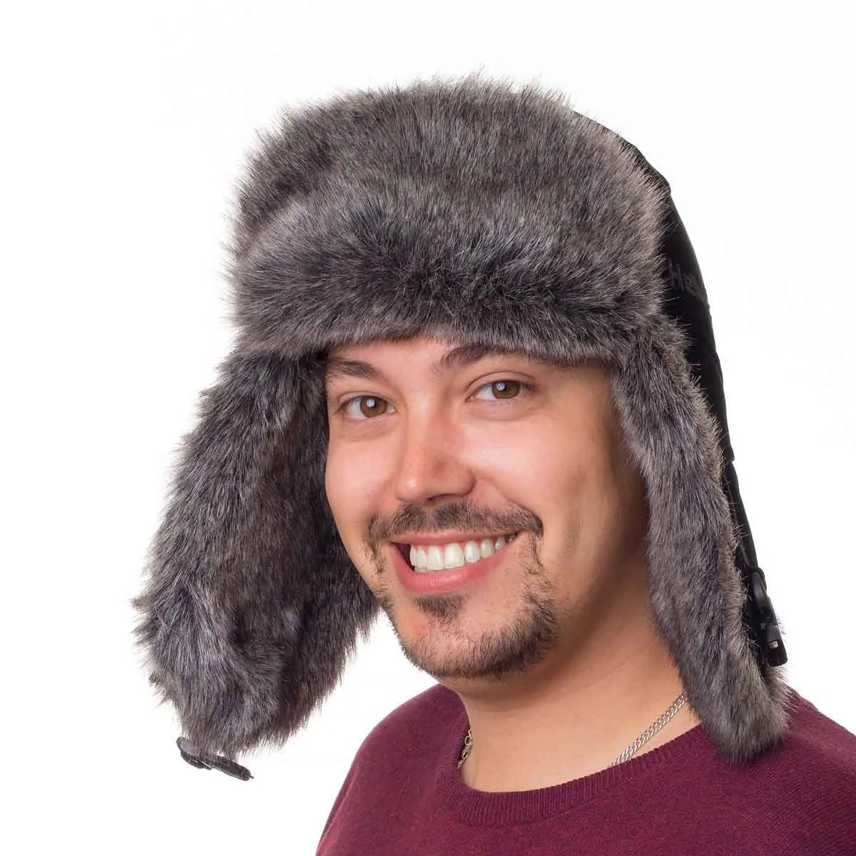 Arctica Trooper Trapper Hat Russian Ushanka with Ear Flaps