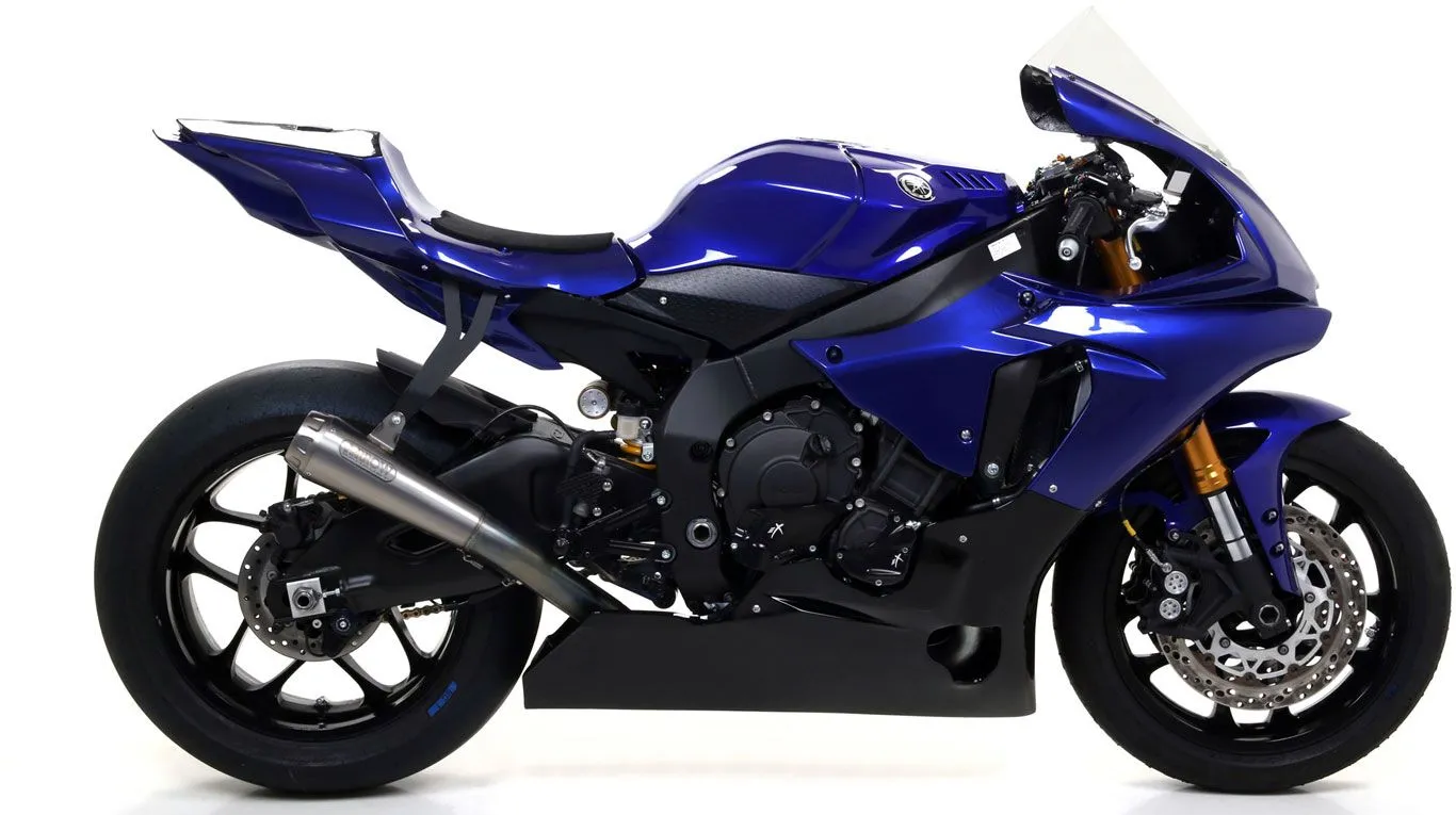 Arrow Exhaust Muffler   Mid Pipe Arrow Race-Tech Titanium YAMAHA YZF R1 /M  2020- 2024  2017  71179hcp