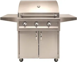 Artisan 32'' American Eagle 3-Burner Freestanding Propane Gas Grill