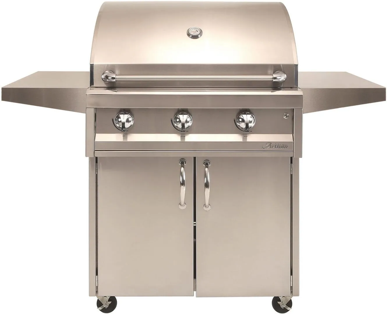 Artisan 32'' American Eagle 3-Burner Freestanding Propane Gas Grill