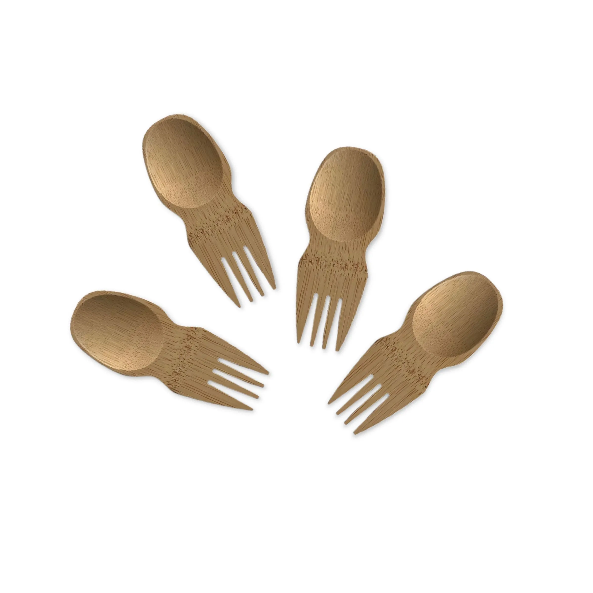 Bamboo Sporks - Set of 4