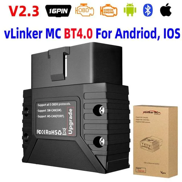 Bluetooth WiFi Car diagnostic tools OBD2 Scanner Code Reader