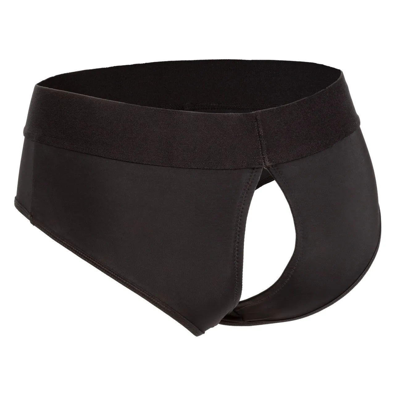 Boundless BACKLESS BRIEF 2XL/3XL STRAP ON HARNESS Black