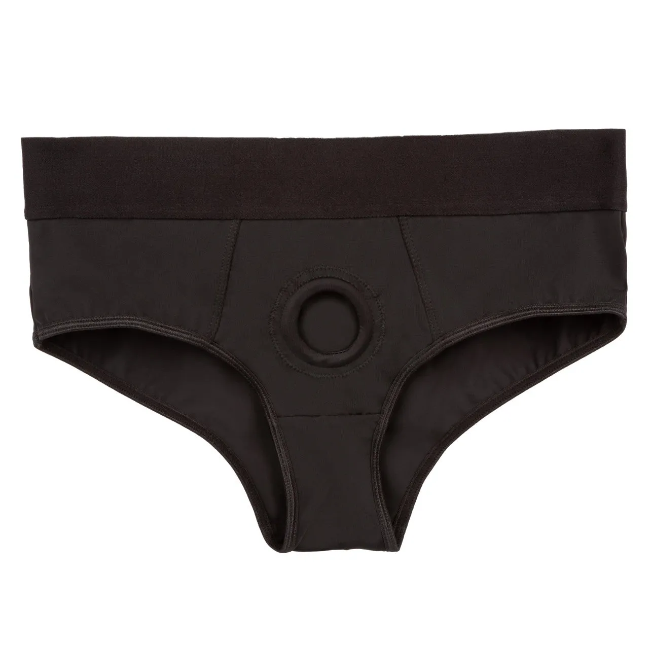 Boundless BACKLESS BRIEF 2XL/3XL STRAP ON HARNESS Black