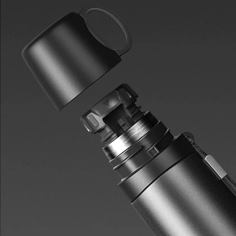Business Portable Large Capacity Men's Thermos with Cup