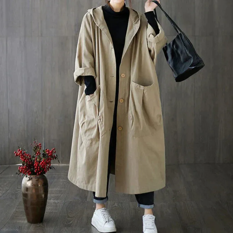Carina - Oversized trenchcoat