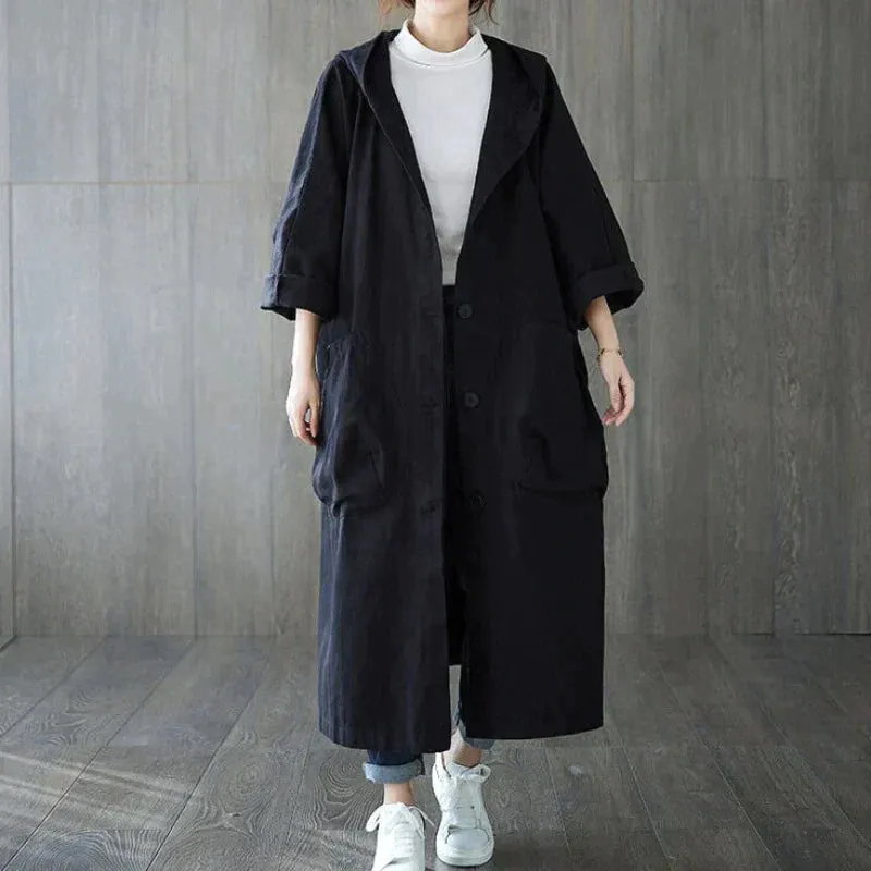Carina - Oversized trenchcoat