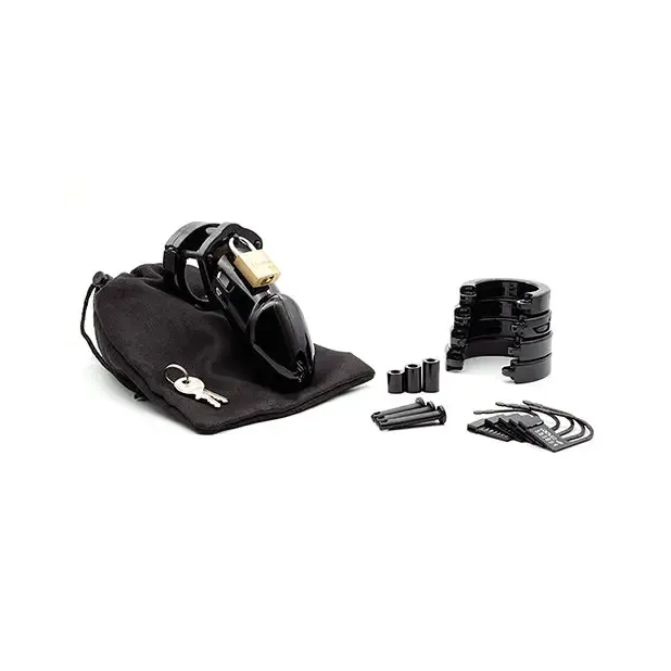 Cb-6000 Kit 3.25in Black Cock Cage