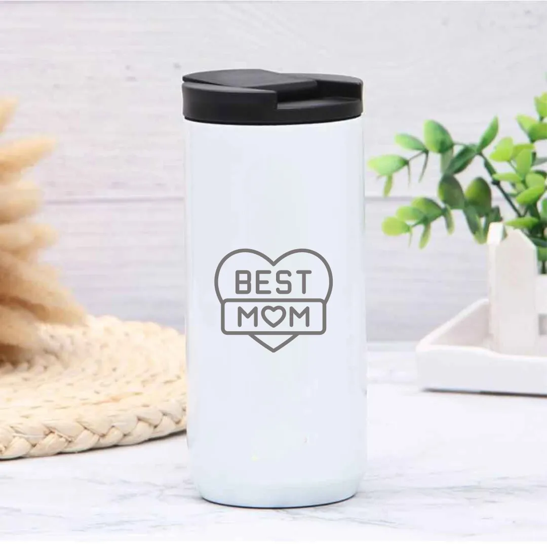 Coffee Insulated Tumbler for Mom Travel Tea Coffee Mug (400 ML) - Best Mom