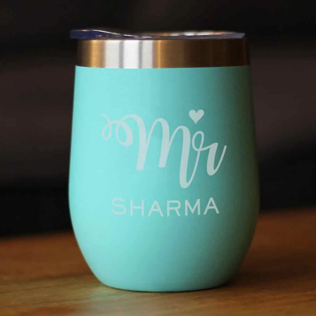 Customised Stainless Steel Coffee Tumbler With Lid for Travelling (350 ML)- MR