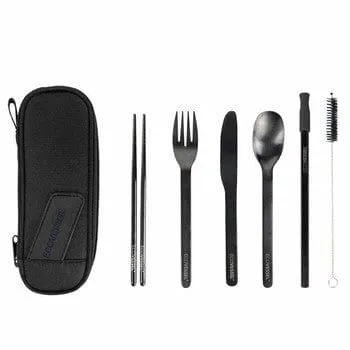 EcoVessel 6 Piece Stainless Steel Utensil Set