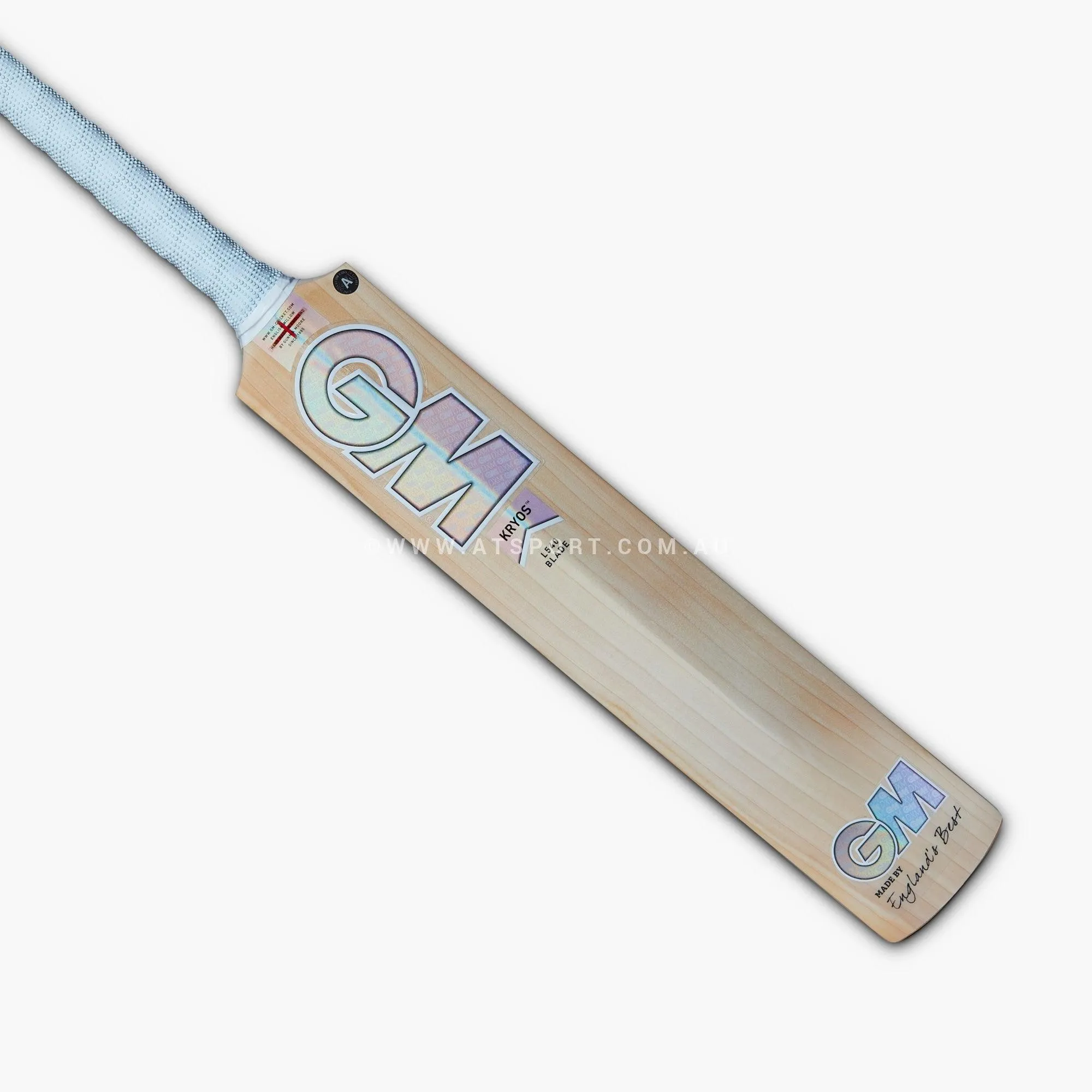 GM Kryos Signature DXM TTNOW L540 English Willow Cricket Bat - SH
