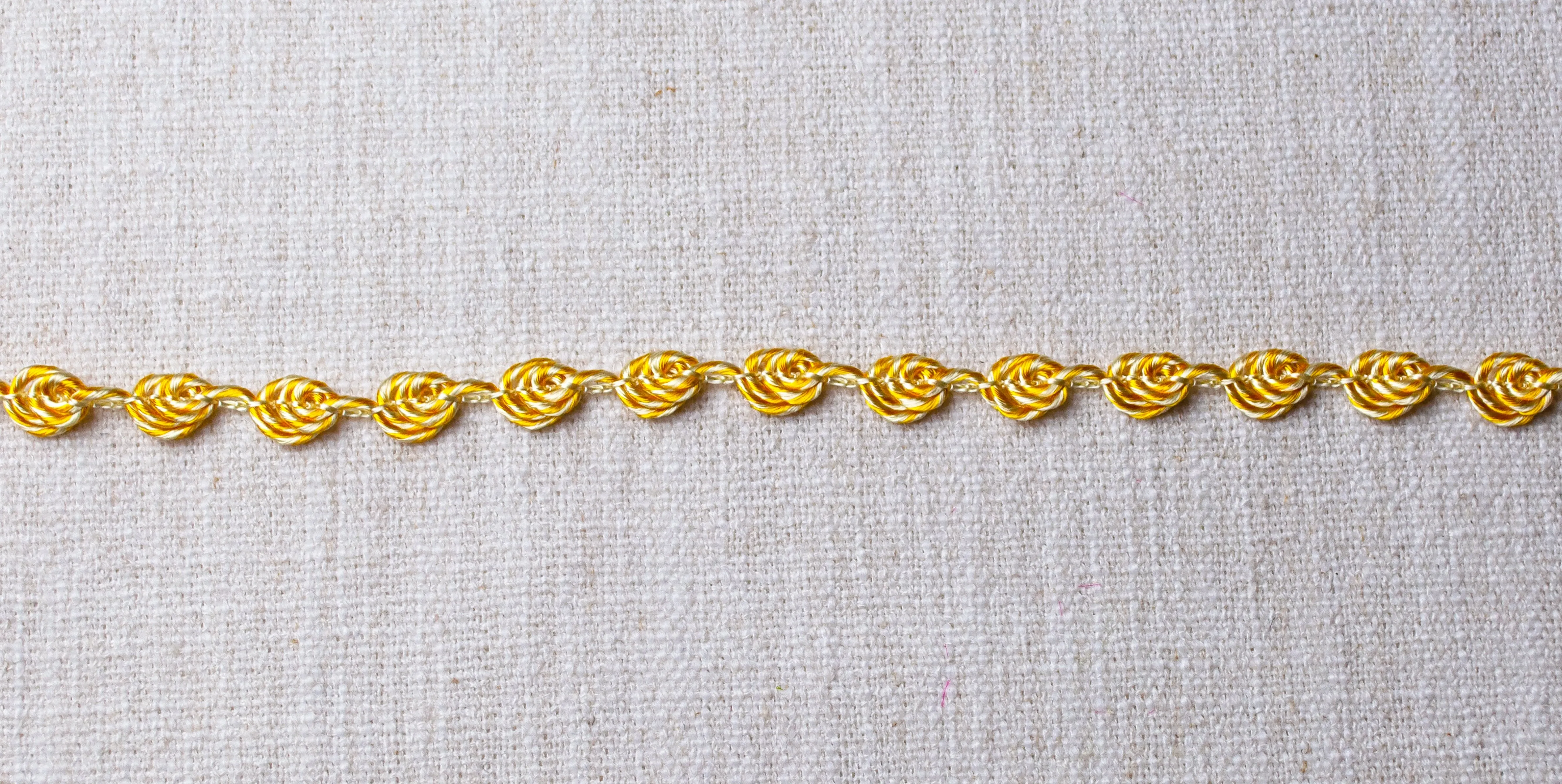 Goldenrod Twirls Trim