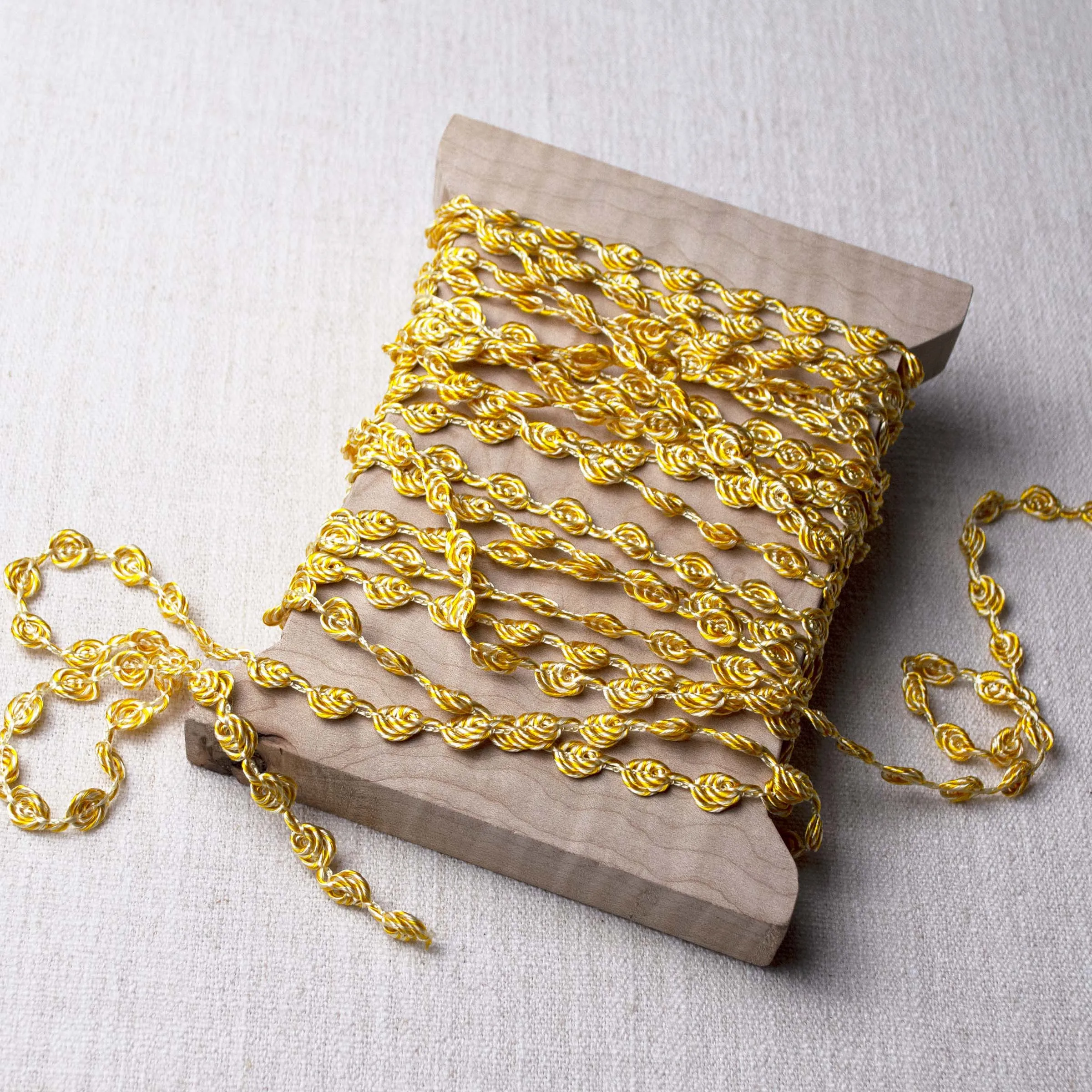 Goldenrod Twirls Trim