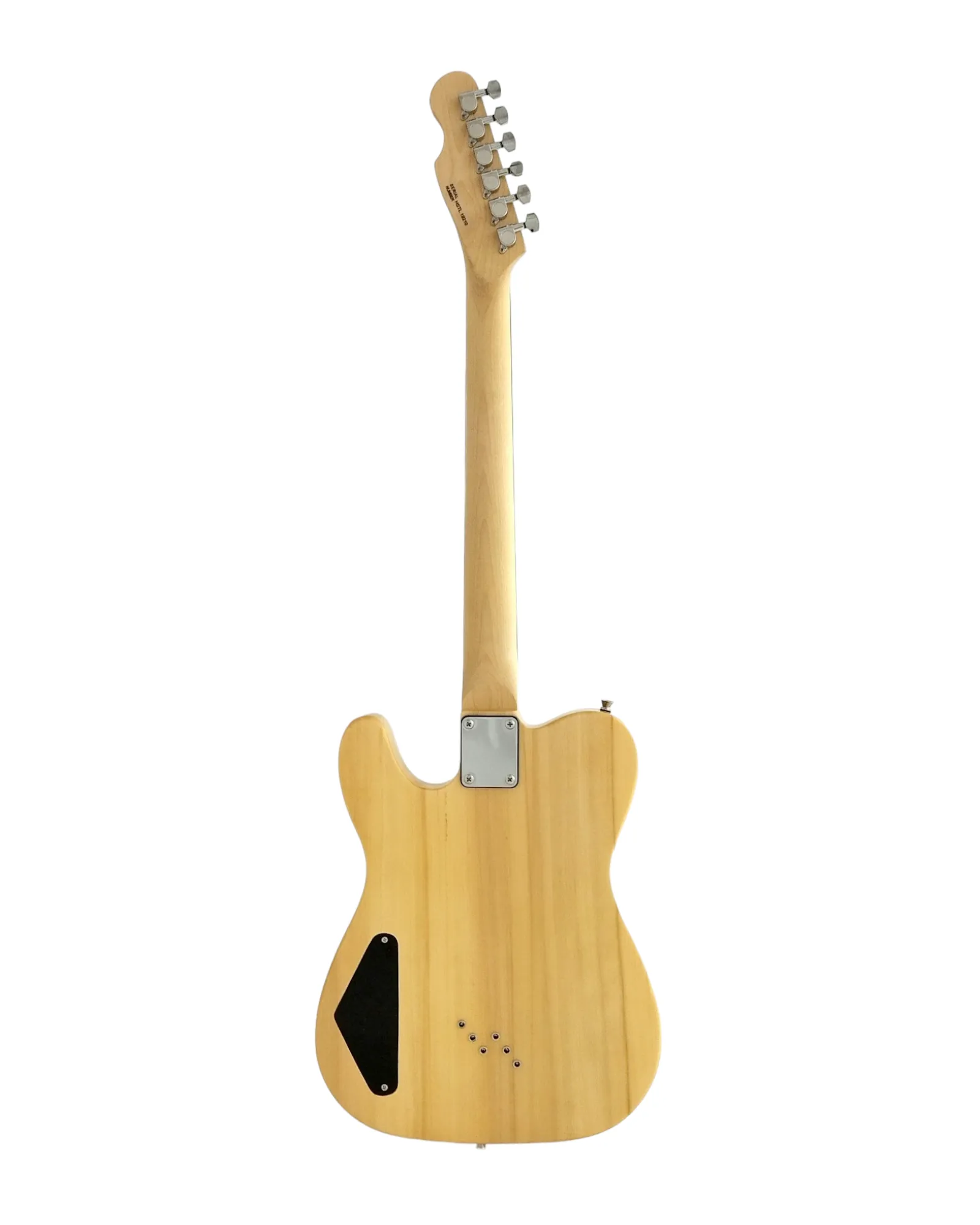 Haze Spalted Maple HH Humbuckers Maple Neck HTL Electric Guitar - Natural HSTL19210