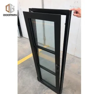 Import aluminium casement window grills for balcony grill frame by Doorwin
