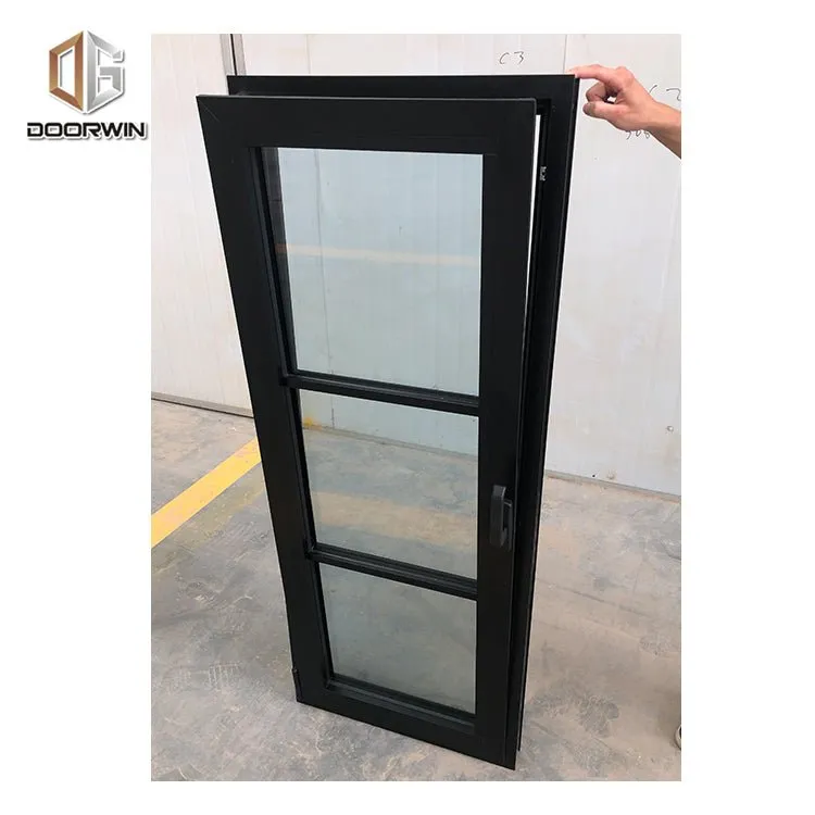 Import aluminium casement window grills for balcony grill frame by Doorwin