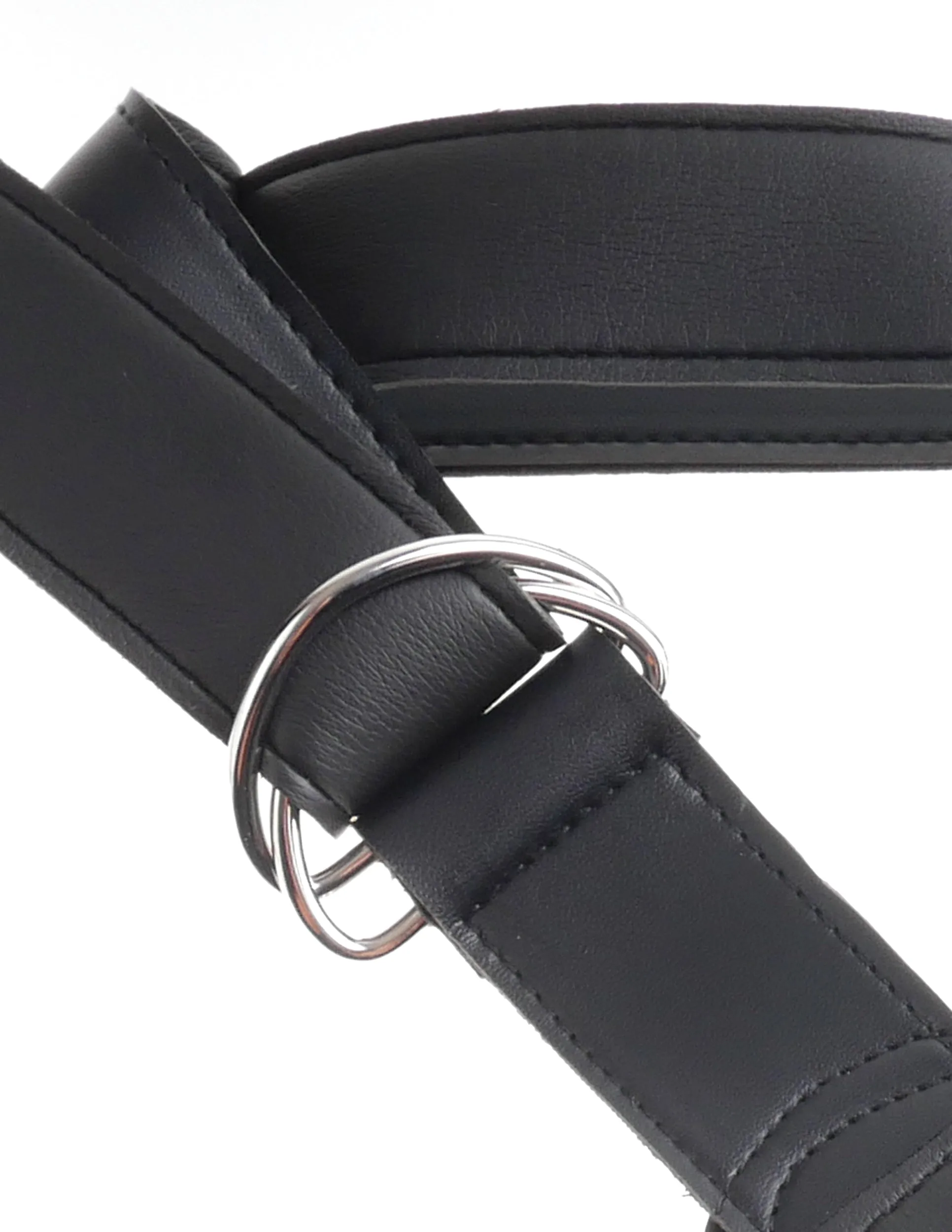 King Cock Strap On Harness With 9 Cock Flesh "