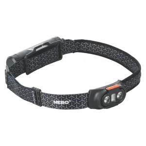 LED Headlamp Torch Rechargeable Compact Water-Resistant Dimmable Durable 18hrs