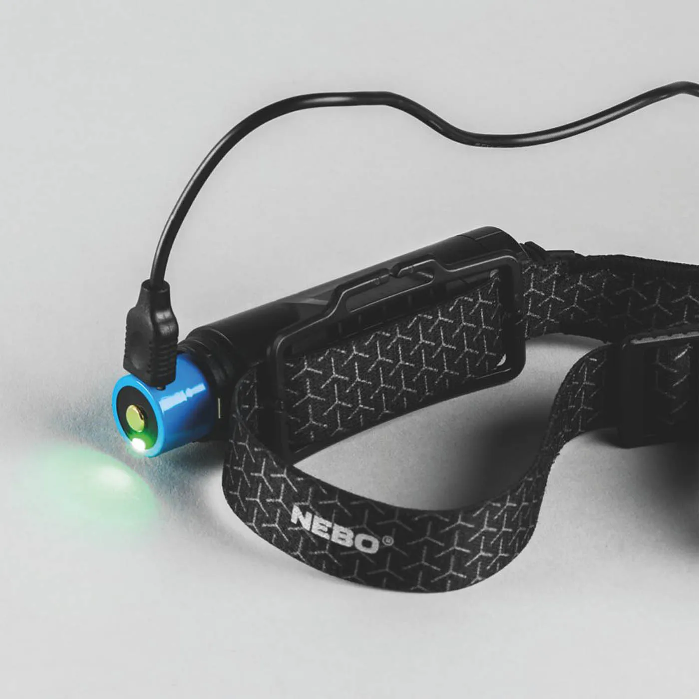 LED Headlamp Torch Rechargeable Compact Water-Resistant Dimmable Durable 18hrs