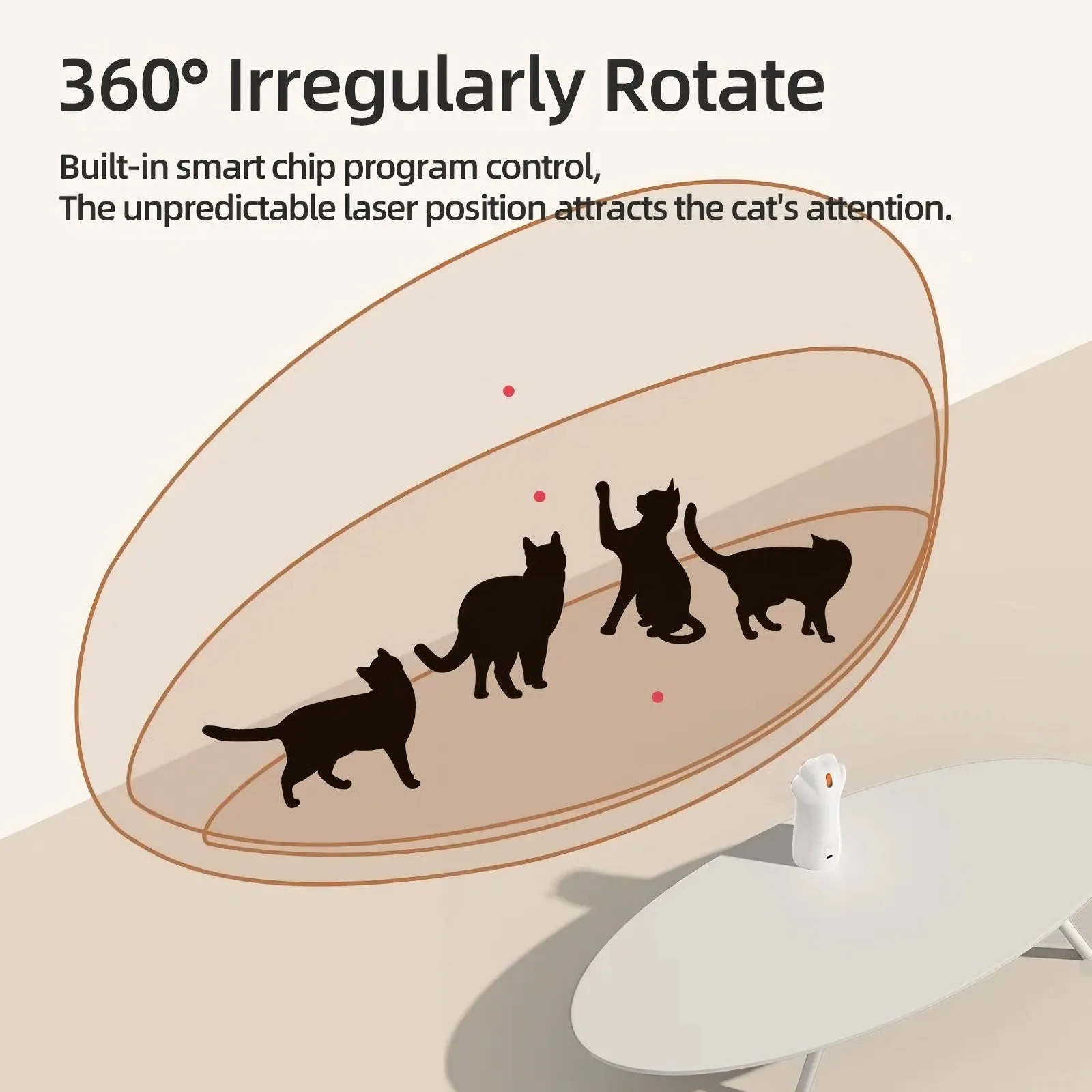 LED Laser Cat Toy