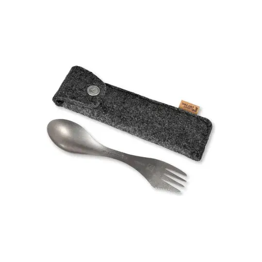 Light My Fire Spork and Case Kit - Titanium