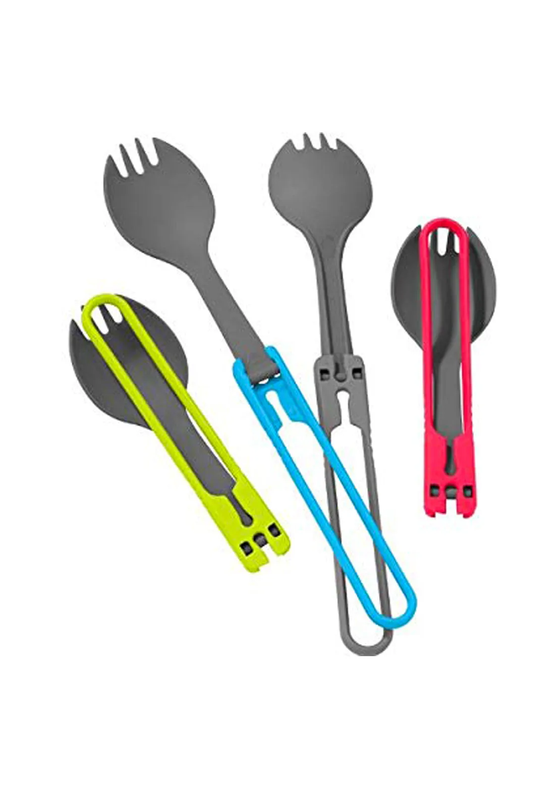 MSR Folding Sporks 4 Pieces Ustensils Kit