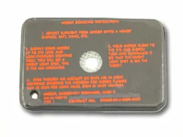 Signal Mirror, Glass 2" X 3"
