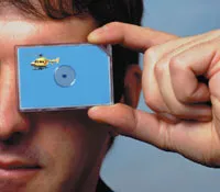 Signal Mirror, Glass 2" X 3"