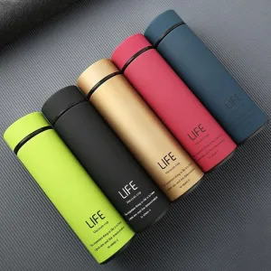 Solid Color Stainless Steel Thermos