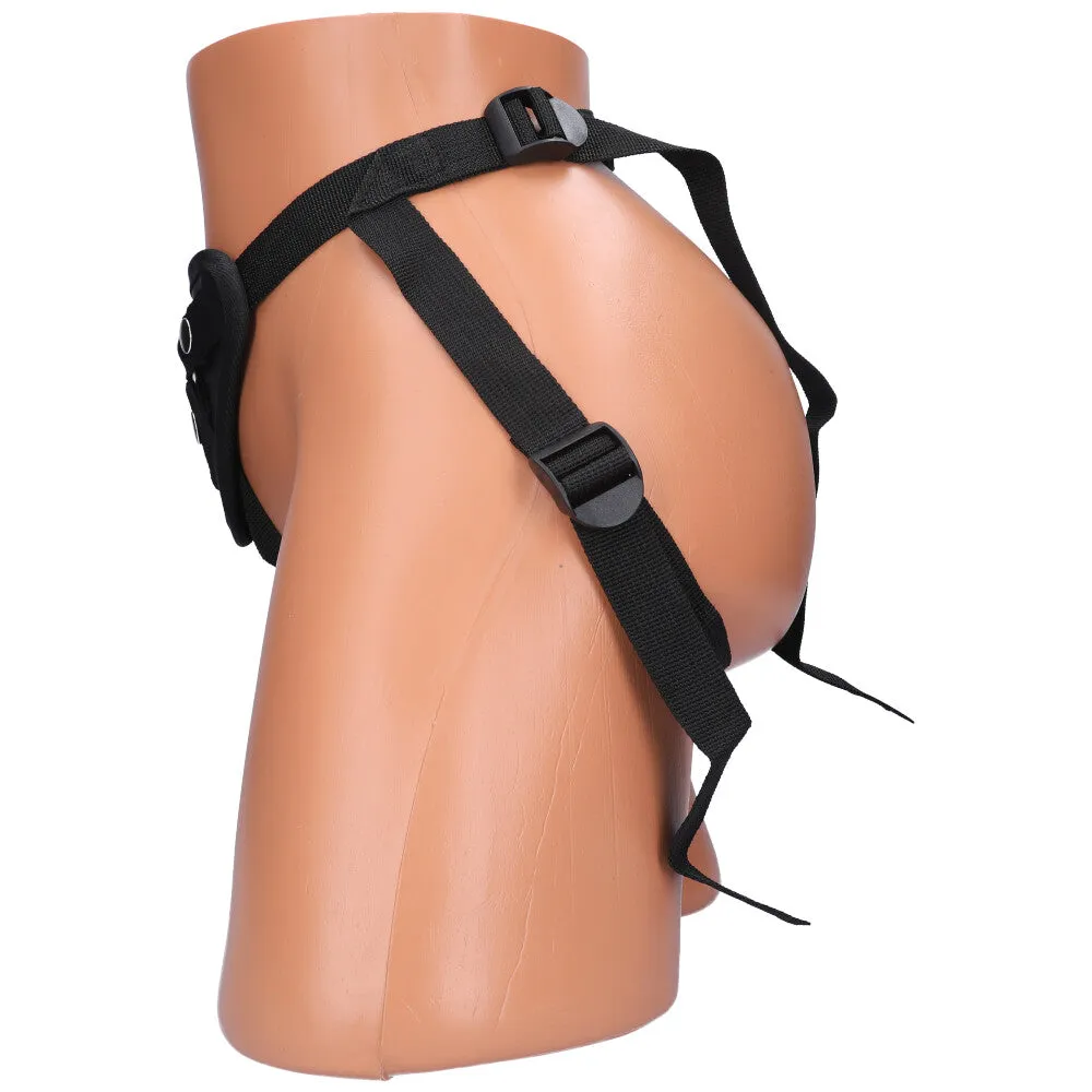 Strap On Harness with Silicone & Metal O-Rings