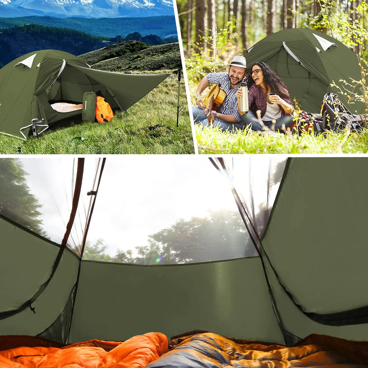 Tente Camping Premium Randonne et Aventure | Fitnessterapy