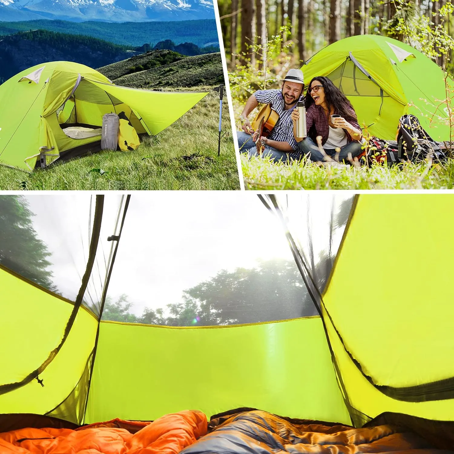 Tente Camping Premium Randonne et Aventure | Fitnessterapy