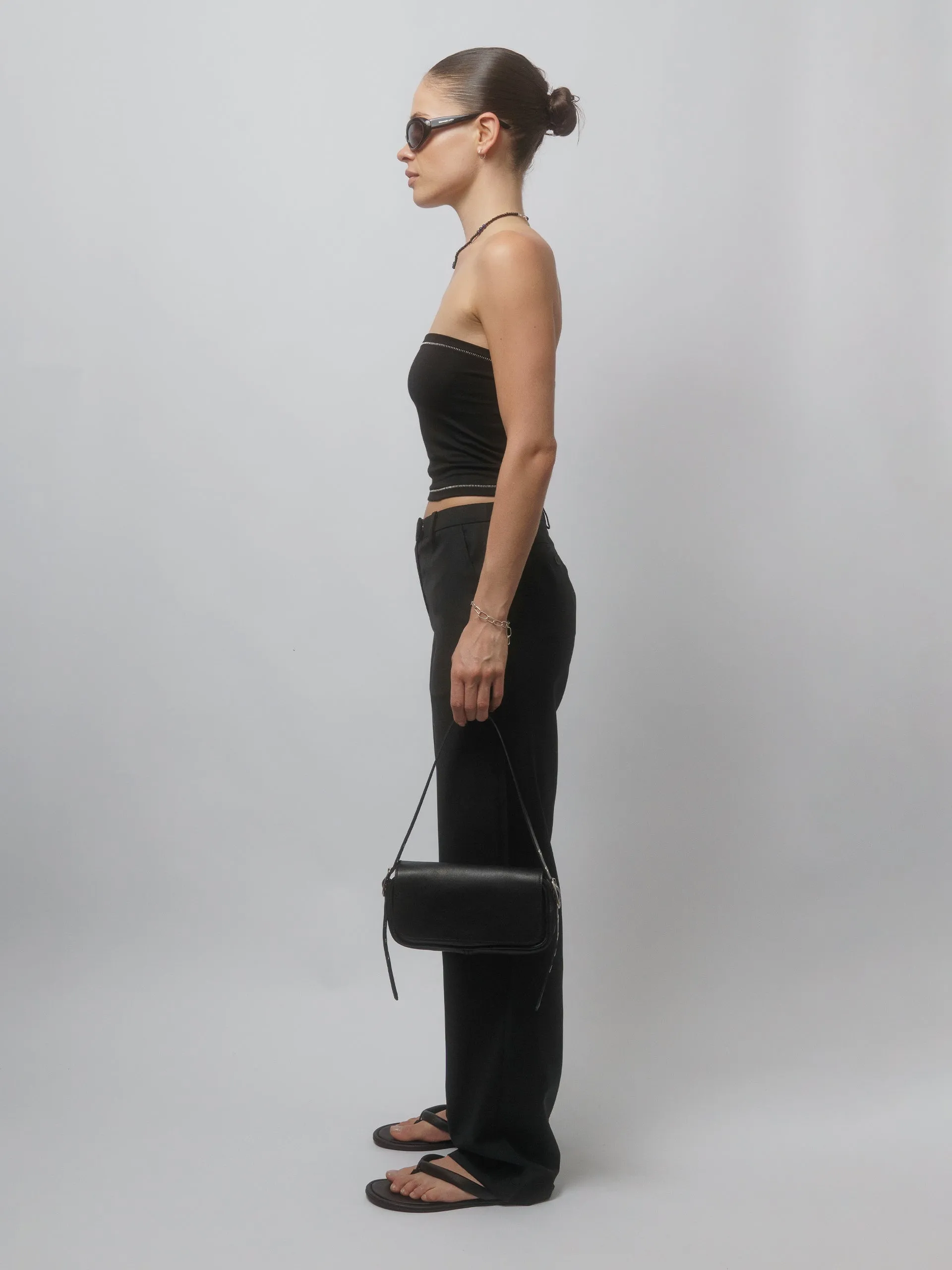 The Lair Apparel Romy Bandeau Black