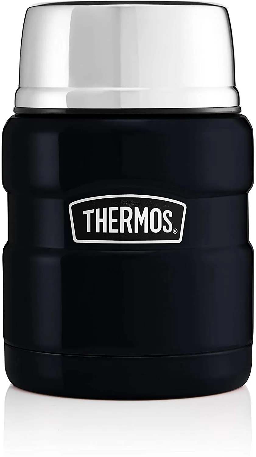 Thermos Stainless King Food Flask, Midnight Blue, 470 ml